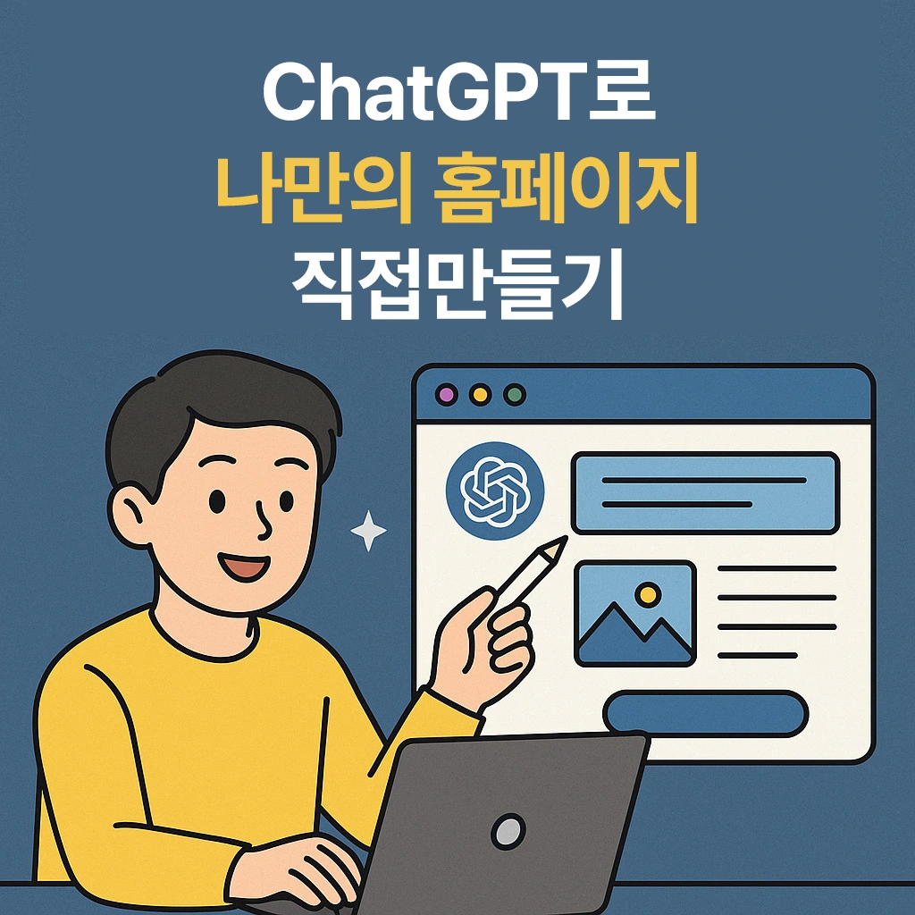ChatGPT로 나만의 홈페이지 직접만들기
