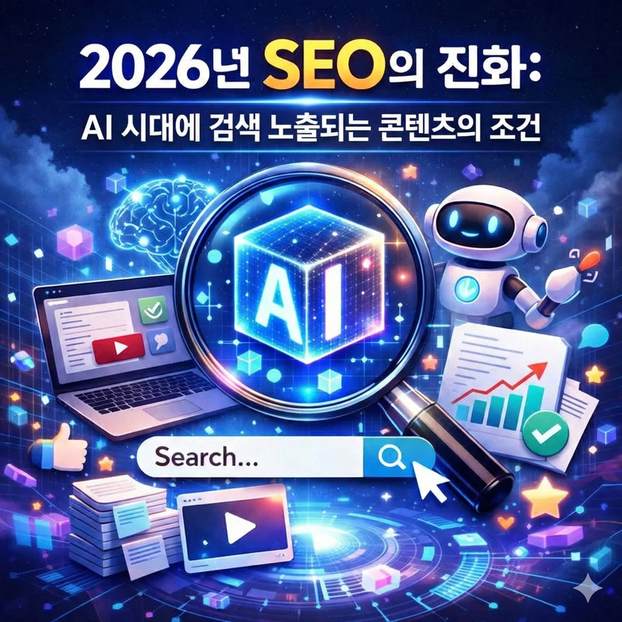 2026년 SEO의 진화: AI 시대에 검색 노출되는 콘텐츠의 조건